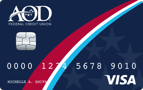 AOD Federal Credit Union Visa Platinum